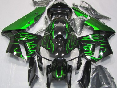 Vert Vif Flamme 05-06 CBR600RR Carena