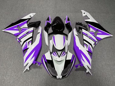 Viola Bianco & Nero Zag 09-12 ZX6R Carena