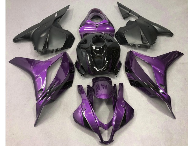 Viola Intenso Con Nero 09-12 CBR600RR Carena Viola Intenso Con Nero 09-12 CBR600RR Carena