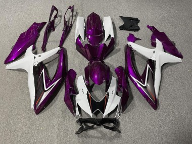 Viola Lucido & Bianco 08-10 GSXR 600-750 Carena