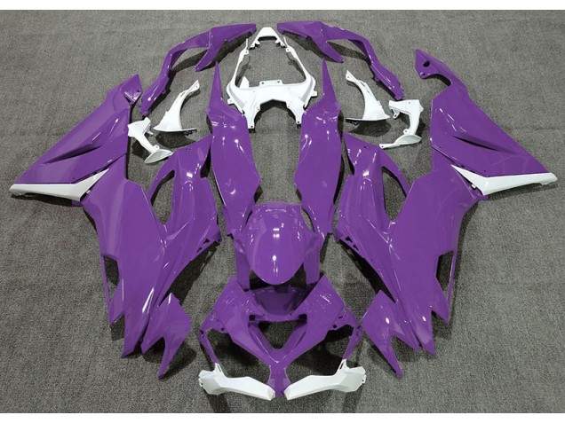 Viola Lucido & Bianco 19-23 ZX6R Carena Viola Lucido & Bianco 19-23 ZX6R Carena