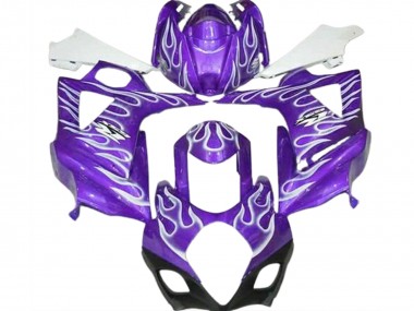 Viola Lucido & Bianco Fiamma 07-08 GSXR 1000 Carena