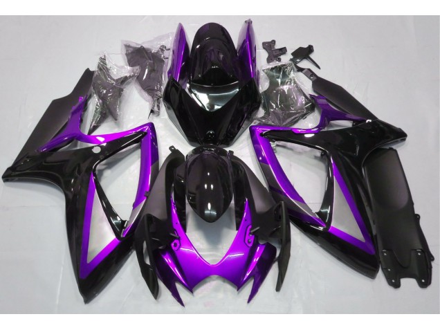 Viola Lucido & Nero 06-07 GSXR 600-750 Carena Viola Lucido & Nero 06-07 GSXR 600-750 Carena