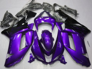 Viola Lucido & Nero 07-08 ZX6R Carena