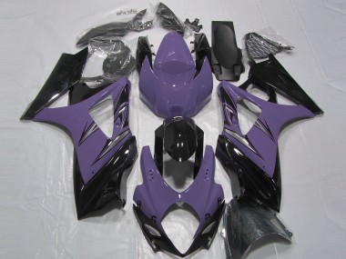 Viola Scuro & Nero 07-08 GSXR 1000 Carena