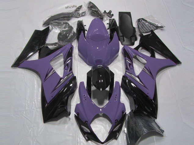 Viola Scuro & Nero 07-08 GSXR 1000 Carena Viola Scuro & Nero 07-08 GSXR 1000 Carena