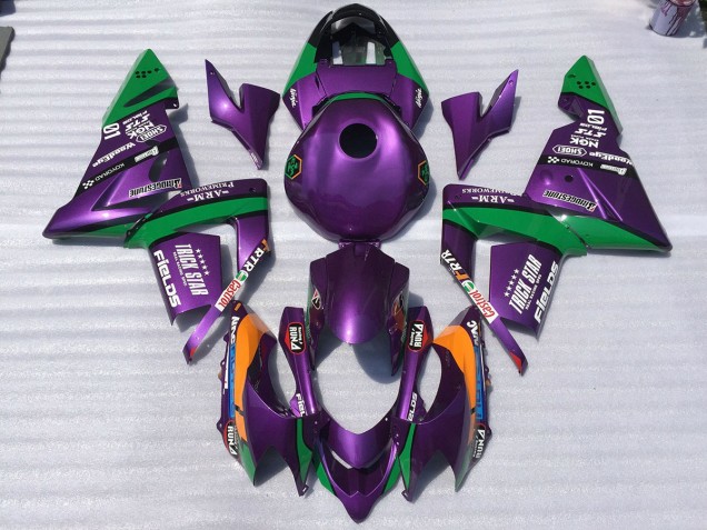 Viola & Verde Trickstar 04-05 ZX10R Carena Viola & Verde Trickstar 04-05 ZX10R Carena