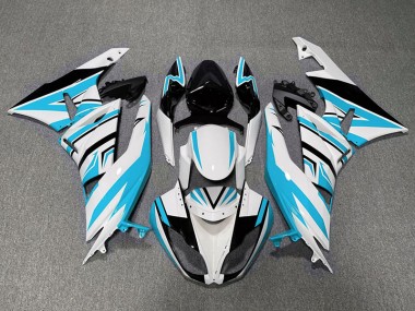 Zag Azzurro Bianco & Nero 09-12 ZX6R Carena