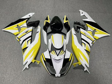 Zag Giallo Bianco & Nero 09-12 ZX6R Carena